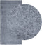 vidaXL - Vloerkleed - PAMPLONA - shaggy - hoogpolig - modern - 100x200 - cm - blauw