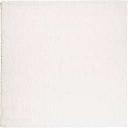 vidaXL - Vloerkleed - PAMPLONA - shaggy - hoogpolig - modern - 120x120 - cm - crème