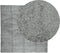 vidaXL - Vloerkleed - PAMPLONA - shaggy - hoogpolig - modern - 120x120 - cm - groen