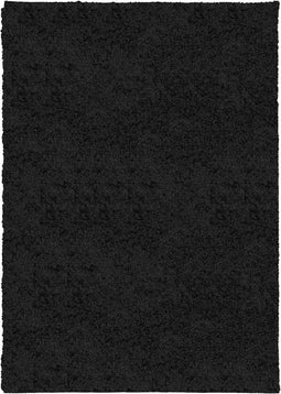 vidaXL - Vloerkleed - PAMPLONA - shaggy - hoogpolig - modern - 120x170 - cm - zwart