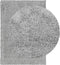 vidaXL - Vloerkleed - PAMPLONA - shaggy - hoogpolig - modern - 120x170 - cm - grijs