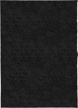 vidaXL - Vloerkleed - PAMPLONA - shaggy - hoogpolig - modern - 140x200 - cm - zwart