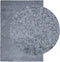 vidaXL - Vloerkleed - PAMPLONA - shaggy - hoogpolig - modern - 140x200 - cm - blauw