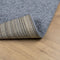 vidaXL - Vloerkleed - PAMPLONA - shaggy - hoogpolig - modern - 140x200 - cm - blauw
