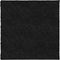 vidaXL - Vloerkleed - PAMPLONA - shaggy - hoogpolig - modern - 160x160 - cm - zwart