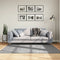 vidaXL - Vloerkleed - PAMPLONA - shaggy - hoogpolig - modern - 160x160 - cm - grijs
