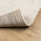vidaXL - Vloerkleed - PAMPLONA - shaggy - hoogpolig - modern - 160x160 - cm - crème
