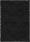vidaXL - Vloerkleed - PAMPLONA - shaggy - hoogpolig - modern - 160x230 - cm - zwart