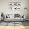 vidaXL - Vloerkleed - PAMPLONA - shaggy - hoogpolig - modern - 160x230 - cm - grijs