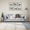 vidaXL - Vloerkleed - PAMPLONA - shaggy - hoogpolig - modern - 200x200 - cm - blauw