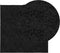 vidaXL - Vloerkleed - PAMPLONA - shaggy - hoogpolig - modern - 200x200 - cm - zwart