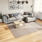 vidaXL - Vloerkleed - PAMPLONA - shaggy - hoogpolig - modern - 240x240 - cm - beige