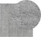 vidaXL - Vloerkleed - PAMPLONA - shaggy - hoogpolig - modern - 240x240 - cm - grijs