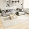 vidaXL - Vloerkleed - PAMPLONA - shaggy - hoogpolig - modern - 240x340 - cm - crème