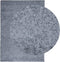 vidaXL - Vloerkleed - PAMPLONA - shaggy - hoogpolig - modern - 240x340 - cm - blauw