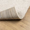 vidaXL - Vloerkleed - PAMPLONA - shaggy - hoogpolig - modern - 240x340 - cm - crème