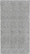 vidaXL - Vloerkleed - PAMPLONA - shaggy - hoogpolig - modern - 60x110 - cm - grijs