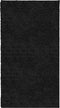 vidaXL - Vloerkleed - PAMPLONA - shaggy - hoogpolig - modern - 60x110 - cm - zwart