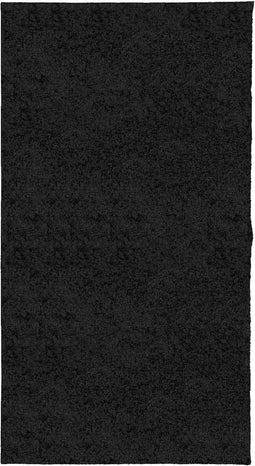 vidaXL - Vloerkleed - PAMPLONA - shaggy - hoogpolig - modern - 80x150 - cm - zwart