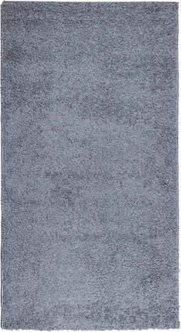 vidaXL - Vloerkleed - PAMPLONA - shaggy - hoogpolig - modern - 80x150 - cm - blauw
