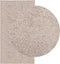 vidaXL - Vloerkleed - PAMPLONA - shaggy - hoogpolig - modern - 80x150 - cm - beige