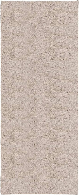 vidaXL - Vloerkleed - PAMPLONA - shaggy - hoogpolig - modern - 80x200 - cm - beige