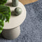 vidaXL - Vloerkleed - PAMPLONA - shaggy - hoogpolig - modern - 80x200 - cm - blauw