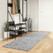 vidaXL - Vloerkleed - PAMPLONA - shaggy - hoogpolig - modern - 80x250 - cm - grijs
