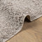 vidaXL - Vloerkleed - PAMPLONA - shaggy - hoogpolig - modern - 80x250 - cm - beige