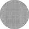 vidaXL - Vloerkleed - PAMPLONA - shaggy - hoogpolig - modern - Ø - 100 - cm - grijs