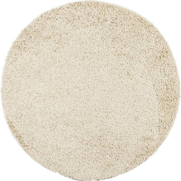 vidaXL - Vloerkleed - PAMPLONA - shaggy - hoogpolig - modern - Ø - 100 - cm - goudkleur