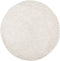 vidaXL - Vloerkleed - PAMPLONA - shaggy - hoogpolig - modern - Ø - 100 - cm - crèmekleur