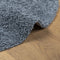 vidaXL - Vloerkleed - PAMPLONA - shaggy - hoogpolig - modern - Ø - 100 - cm - blauw