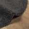 vidaXL - Vloerkleed - PAMPLONA - shaggy - hoogpolig - modern - Ø - 100 - cm - antraciet