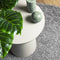 vidaXL - Vloerkleed - PAMPLONA - shaggy - hoogpolig - modern - Ø - 100 - cm - grijs