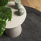 vidaXL - Vloerkleed - PAMPLONA - shaggy - hoogpolig - modern - Ø - 100 - cm - antraciet
