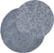 vidaXL - Vloerkleed - PAMPLONA - shaggy - hoogpolig - modern - Ø - 100 - cm - blauw