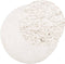 vidaXL - Vloerkleed - PAMPLONA - shaggy - hoogpolig - modern - Ø - 100 - cm - crèmekleur
