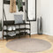 vidaXL - Vloerkleed - PAMPLONA - shaggy - hoogpolig - modern - Ø - 120 - cm - beige