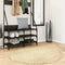vidaXL - Vloerkleed - PAMPLONA - shaggy - hoogpolig - modern - Ø - 120 - cm - goudkleur