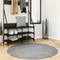 vidaXL - Vloerkleed - PAMPLONA - shaggy - hoogpolig - modern - Ø - 120 - cm - groen