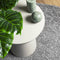 vidaXL - Vloerkleed - PAMPLONA - shaggy - hoogpolig - modern - Ø - 120 - cm - grijs