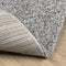 vidaXL - Vloerkleed - PAMPLONA - shaggy - hoogpolig - modern - Ø - 120 - cm - grijs