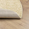 vidaXL - Vloerkleed - PAMPLONA - shaggy - hoogpolig - modern - Ø - 120 - cm - goudkleur