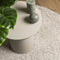 vidaXL - Vloerkleed - PAMPLONA - shaggy - hoogpolig - modern - Ø - 120 - cm - crèmekleur