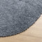 vidaXL - Vloerkleed - PAMPLONA - shaggy - hoogpolig - modern - Ø - 120 - cm - blauw
