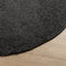 vidaXL - Vloerkleed - PAMPLONA - shaggy - hoogpolig - modern - Ø - 120 - cm - antraciet