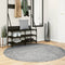 vidaXL - Vloerkleed - PAMPLONA - shaggy - hoogpolig - modern - Ø - 160 - cm - groen