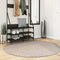 vidaXL - Vloerkleed - PAMPLONA - shaggy - hoogpolig - modern - Ø - 160 - cm - beige