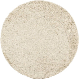 vidaXL - Vloerkleed - PAMPLONA - shaggy - hoogpolig - modern - Ø - 200 - cm - goudkleur